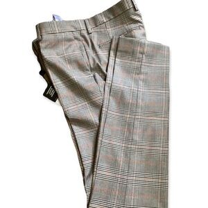 Topman Gray Plaid Dress Pants